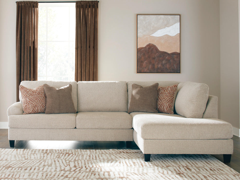 Steelwater Retreat Sectional with Chaise - Valley Furniture (Rohnert Park, CA)