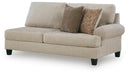 Steelwater Retreat Sectional with Chaise - Valley Furniture (Rohnert Park, CA)