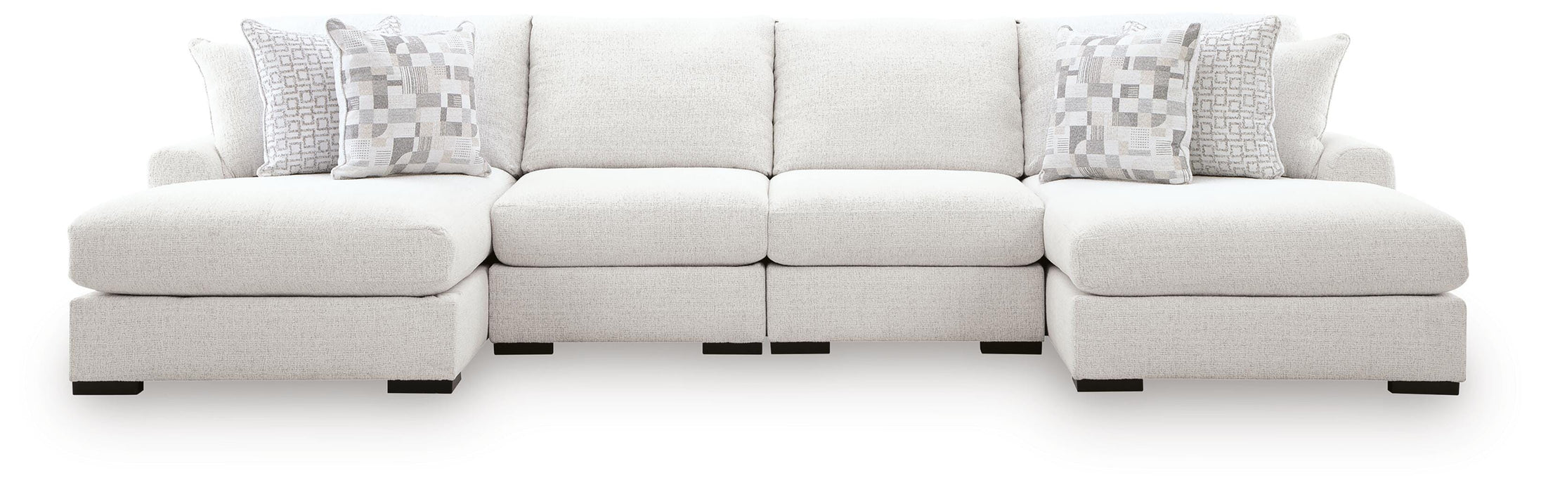 Misty-Lakes Double Chaise Sectional - Valley Furniture (Rohnert Park, CA)