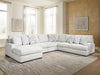 Misty-Lakes Sectional with Chaise - Valley Furniture (Rohnert Park, CA)