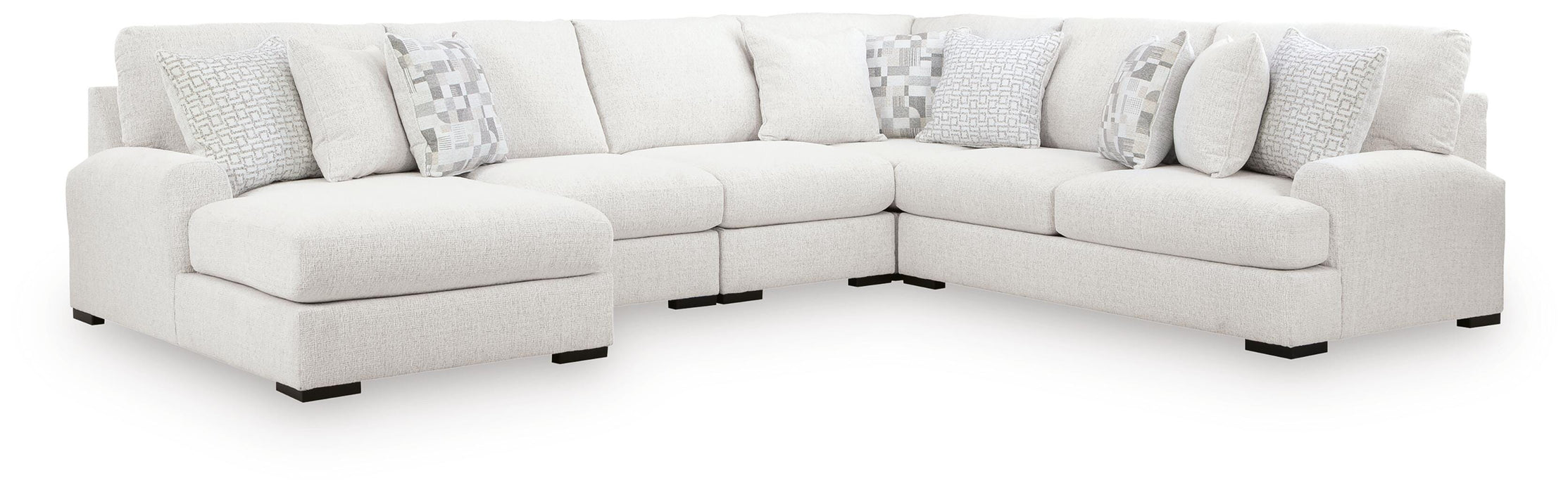 Misty-Lakes Sectional with Chaise - Valley Furniture (Rohnert Park, CA)
