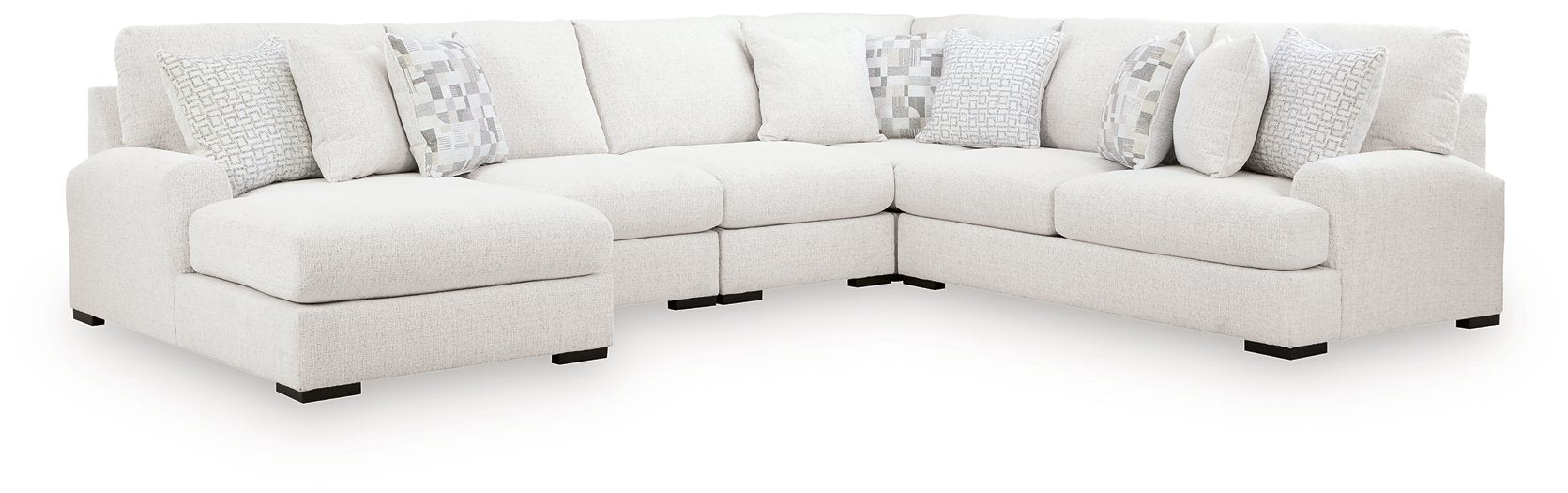 Misty-Lakes Sectional with Chaise - Valley Furniture (Rohnert Park, CA)