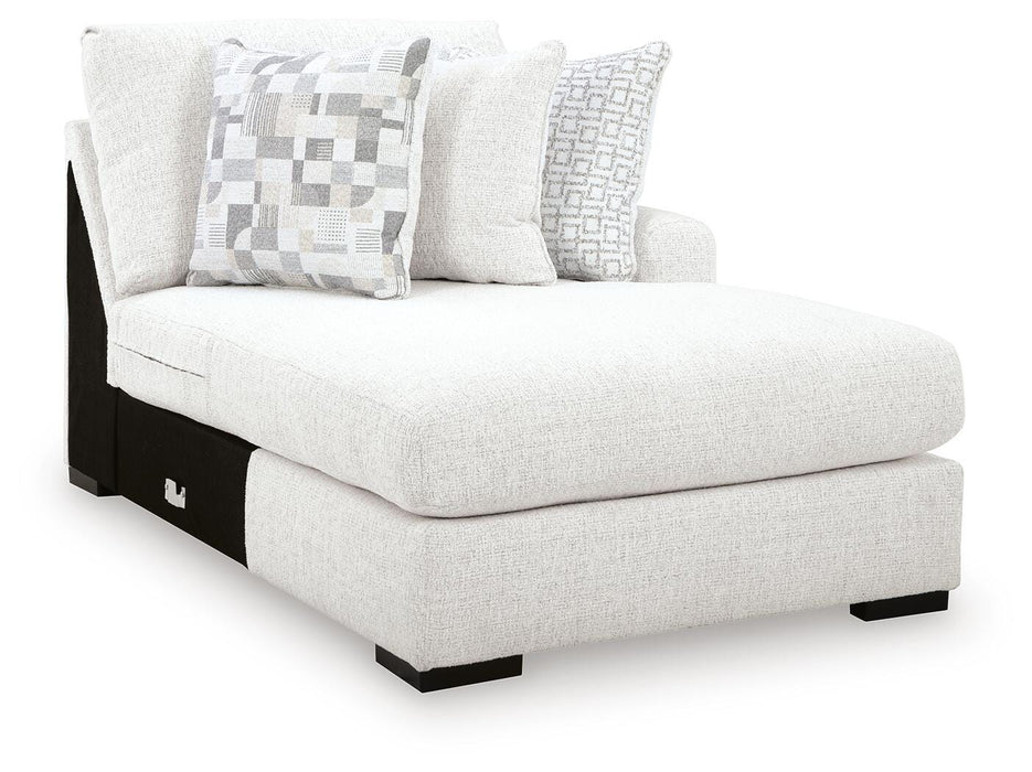 Misty-Lakes Sectional with Chaise - Valley Furniture (Rohnert Park, CA)