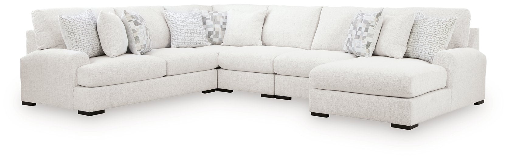Misty-Lakes Sectional with Chaise - Valley Furniture (Rohnert Park, CA)