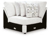 Misty-Lakes Sectional with Chaise - Valley Furniture (Rohnert Park, CA)