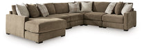 Camellia-Court Sectional with Chaise - Valley Furniture (Rohnert Park, CA)