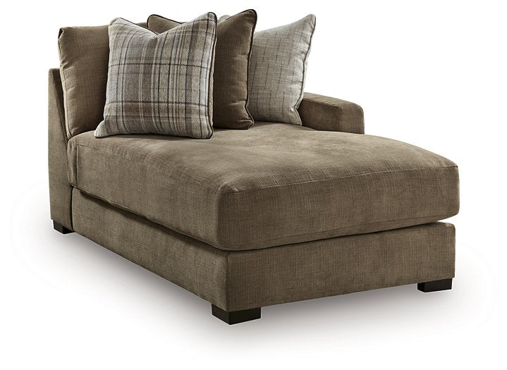 Camellia-Court Sectional with Chaise - Valley Furniture (Rohnert Park, CA)