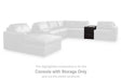 Modmax II Sectional with Chaise and Storage Consoles - Valley Furniture (Rohnert Park, CA)