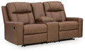 Mackmenville Reclining Loveseat with Console - Valley Furniture (Rohnert Park, CA)
