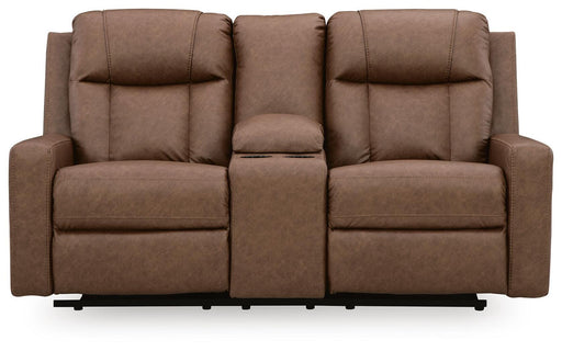 Mackmenville Reclining Loveseat with Console - Valley Furniture (Rohnert Park, CA)