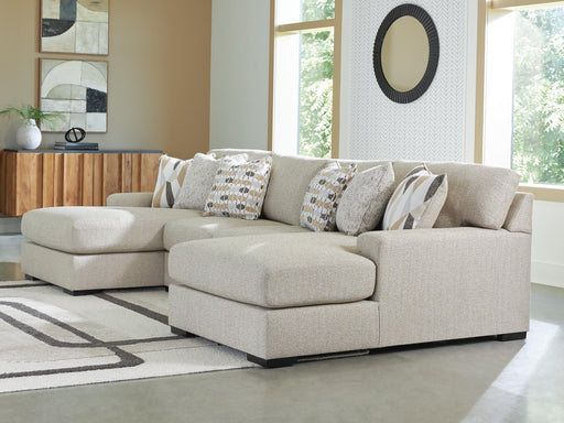Laurelgrove Double Chaise Sectional - Valley Furniture (Rohnert Park, CA)