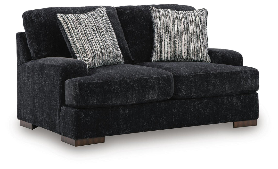 Whitmore Manor Loveseat - Valley Furniture (Rohnert Park, CA)