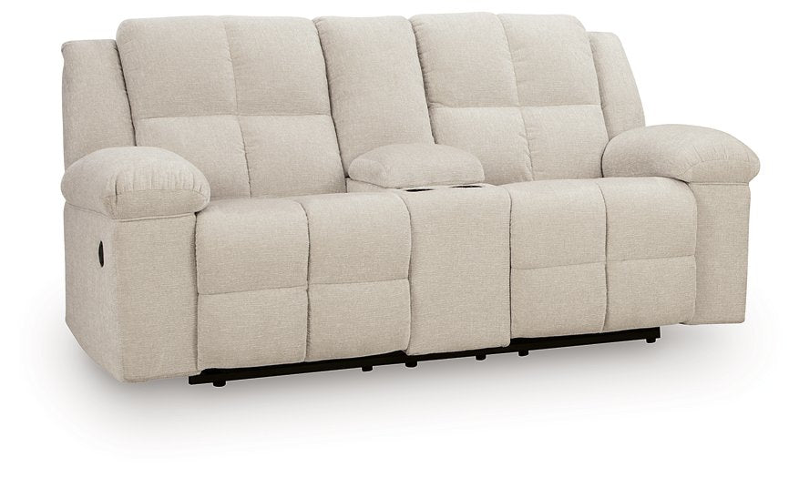 Orlen Reclining Loveseat with Console - Valley Furniture (Rohnert Park, CA)