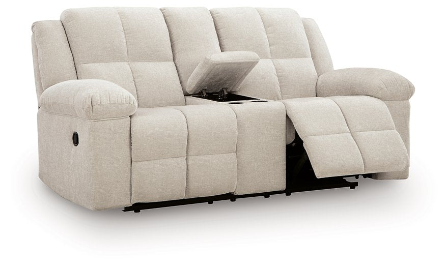 Orlen Reclining Loveseat with Console - Valley Furniture (Rohnert Park, CA)