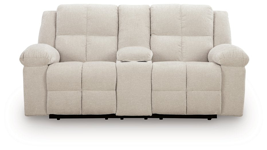 Orlen Reclining Loveseat with Console - Valley Furniture (Rohnert Park, CA)
