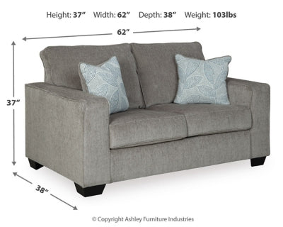 Altari Loveseat - Valley Furniture (Rohnert Park, CA)