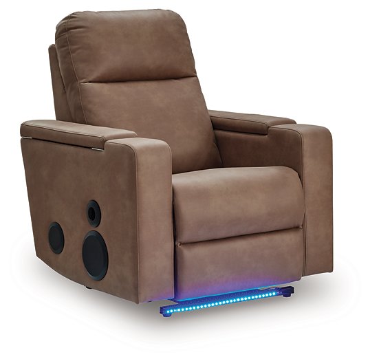 Lorrenton Power Glider Recliner with Audio System - Valley Furniture (Rohnert Park, CA)