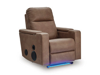Lorrenton Power Glider Recliner with Audio System - Valley Furniture (Rohnert Park, CA)