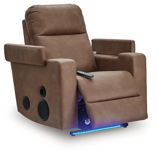 Lorrenton Power Glider Recliner with Audio System - Valley Furniture (Rohnert Park, CA)