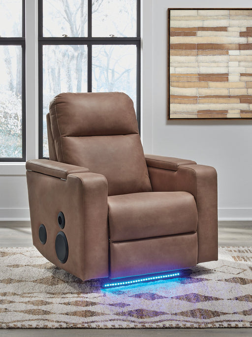 Lorrenton Power Glider Recliner with Audio System - Valley Furniture (Rohnert Park, CA)