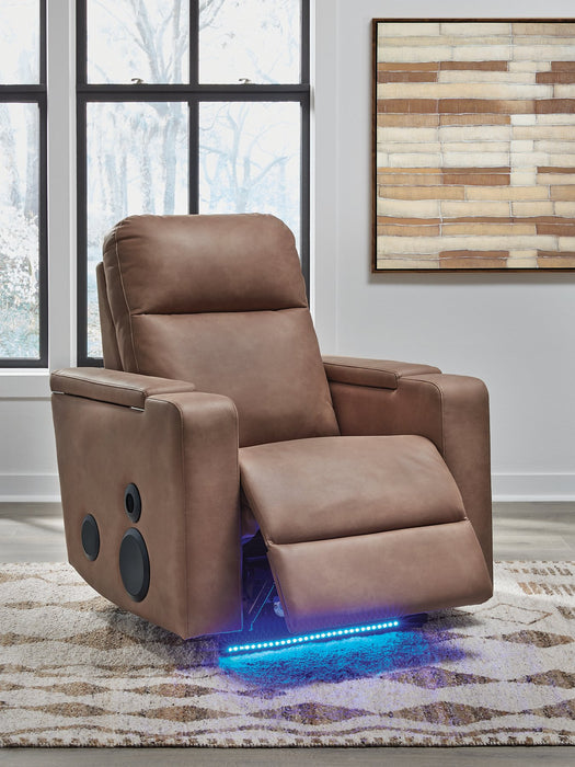 Lorrenton Power Glider Recliner with Audio System - Valley Furniture (Rohnert Park, CA)