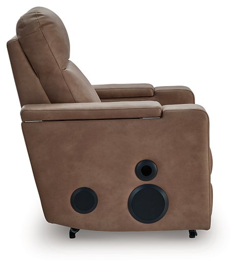 Lorrenton Power Glider Recliner with Audio System - Valley Furniture (Rohnert Park, CA)