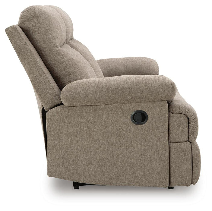 Side-Swipe Reclining Sofa with Drop Down Table - Valley Furniture (Rohnert Park, CA)