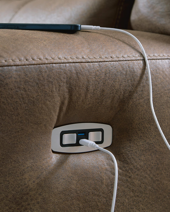 Beckley Place Power Reclining Sofa - Valley Furniture (Rohnert Park, CA)