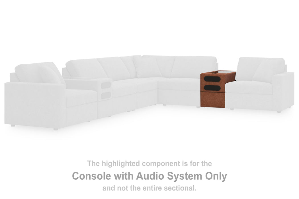 Modmax Balanced Sectional with Audio and Storage Consoles - Valley Furniture (Rohnert Park, CA)