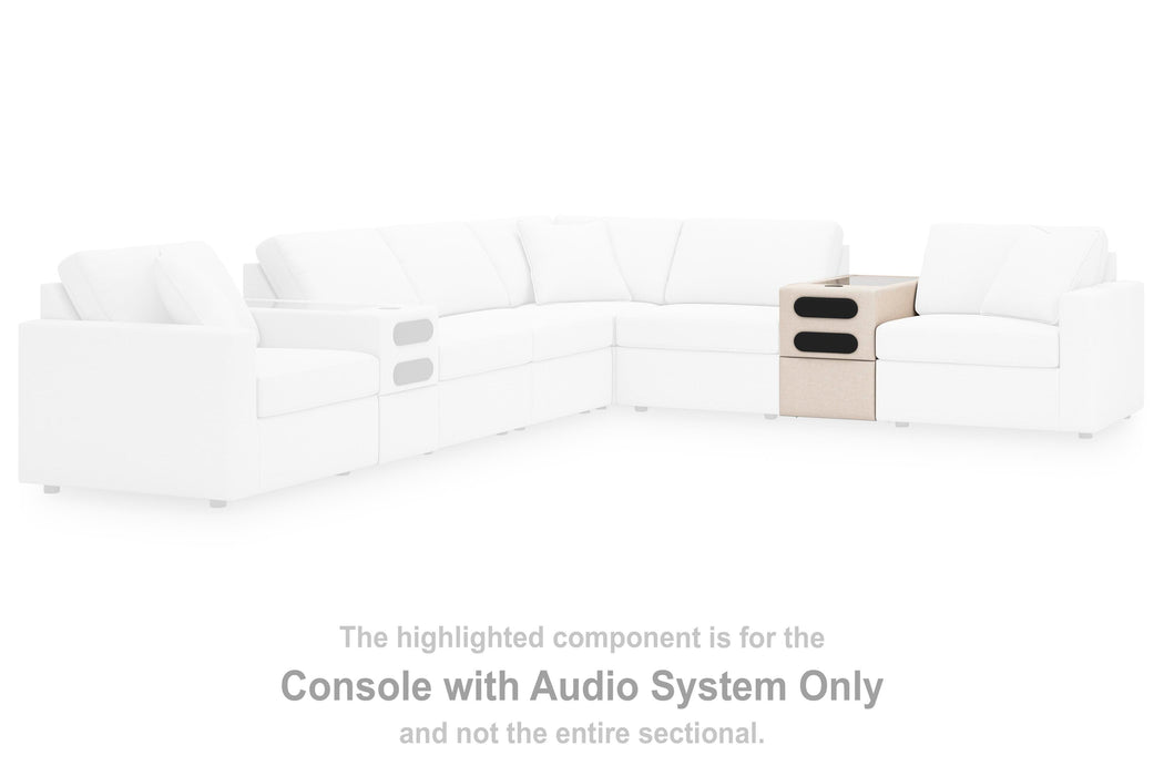 Modmax Balanced Sectional with Audio and Storage Consoles - Valley Furniture (Rohnert Park, CA)