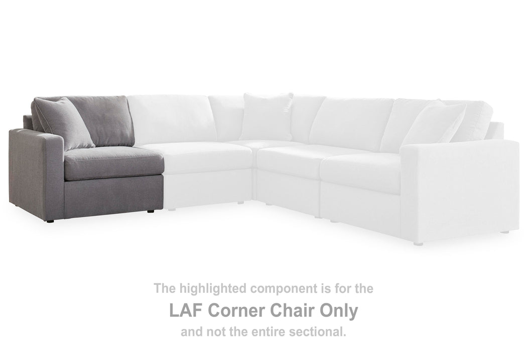 Modmax Balanced Sectional with Audio and Storage Consoles - Valley Furniture (Rohnert Park, CA)
