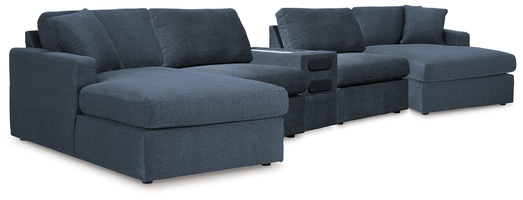 Modmax 5 Piece Sectional with Audio Console - Valley Furniture (Rohnert Park, CA)