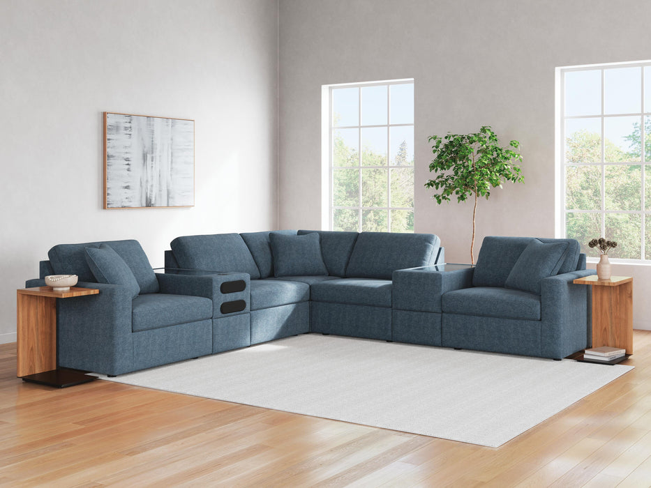 Modmax Balanced Sectional with Audio and Storage Consoles - Valley Furniture (Rohnert Park, CA)