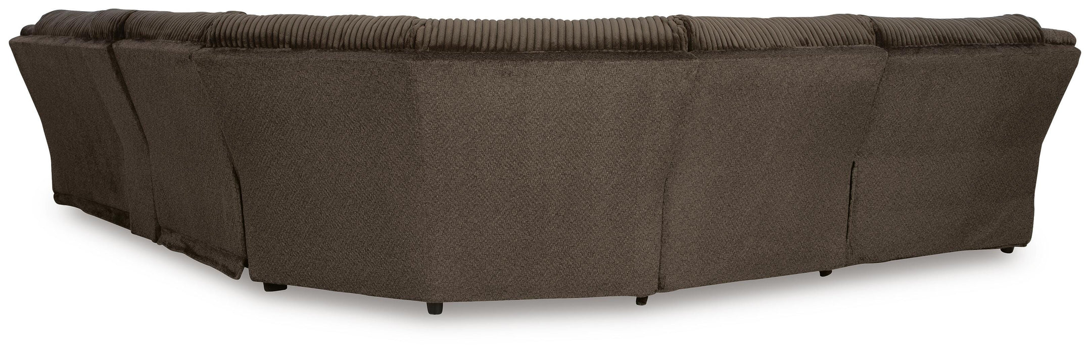 Top Tier Reclining Sectional with Chaise - Valley Furniture (Rohnert Park, CA)