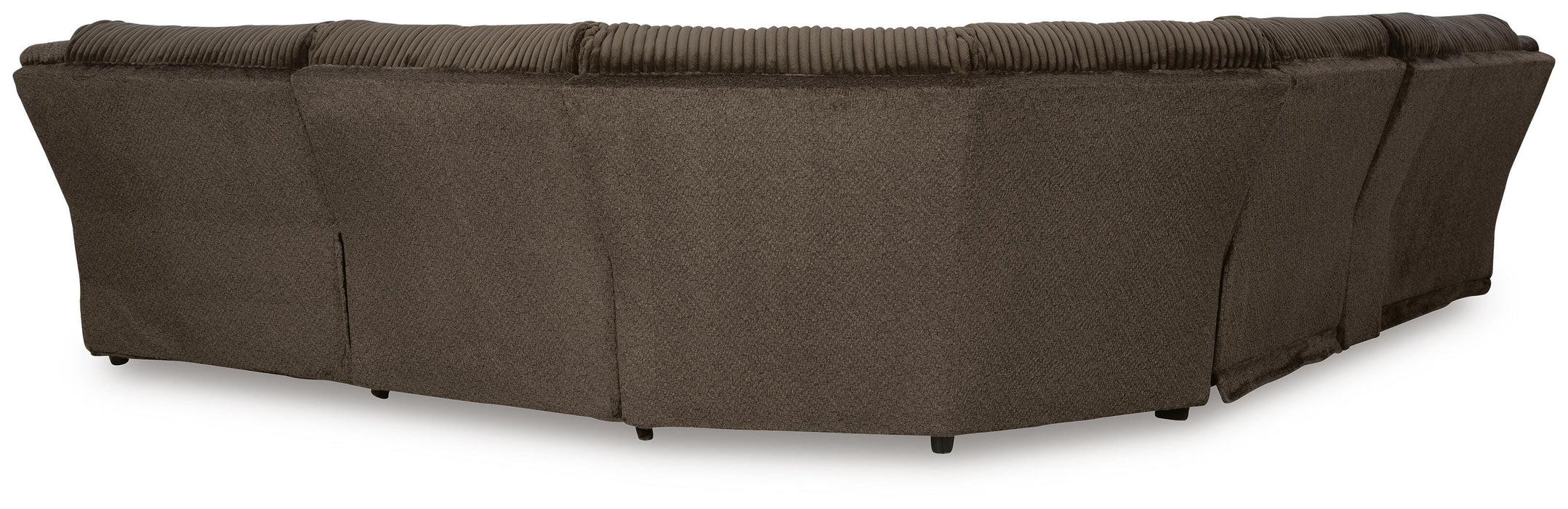 Top Tier Reclining Sectional with Chaise - Valley Furniture (Rohnert Park, CA)