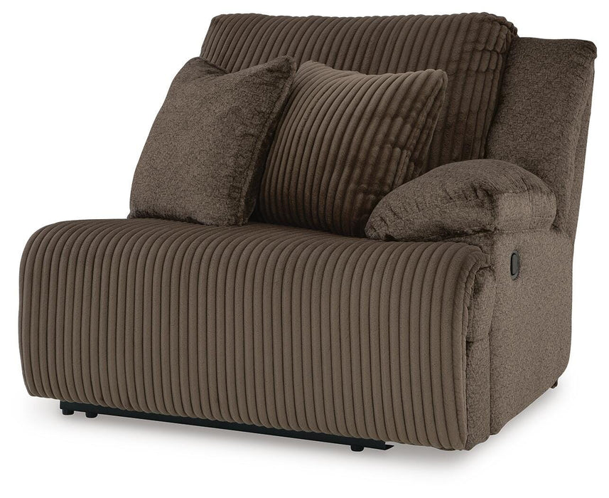 Top Tier Reclining Sectional with Chaise - Valley Furniture (Rohnert Park, CA)