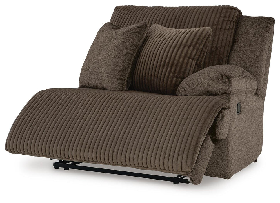 Top Tier Reclining Sectional with Chaise - Valley Furniture (Rohnert Park, CA)