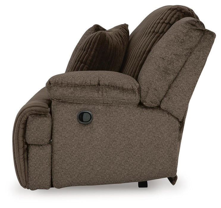 Top Tier Reclining Sectional with Chaise - Valley Furniture (Rohnert Park, CA)