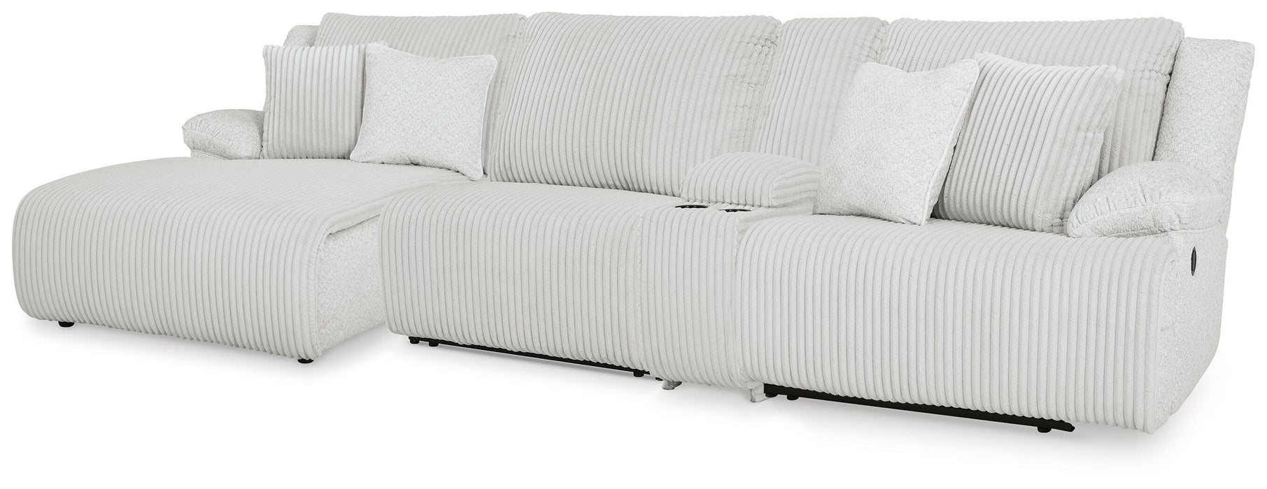 Top Tier Reclining Sectional with Chaise - Valley Furniture (Rohnert Park, CA)