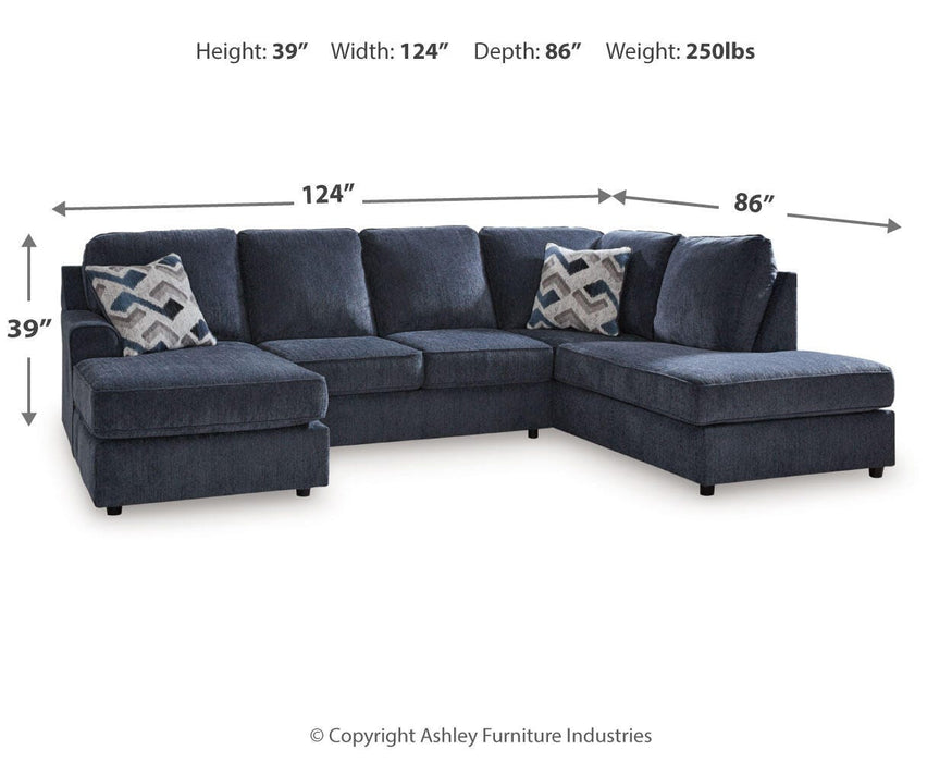 Albar Place Sectional - Valley Furniture (Rohnert Park, CA)
