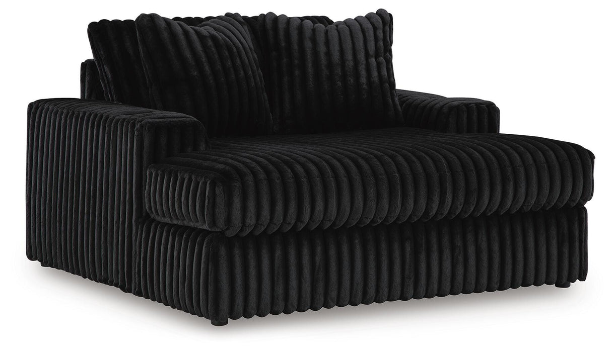 Midnight-Madness Oversized Chaise - Valley Furniture (Rohnert Park, CA)