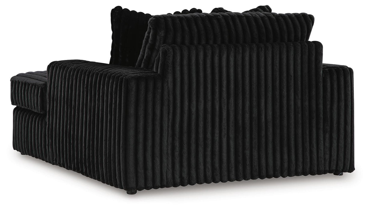 Midnight-Madness Oversized Chaise - Valley Furniture (Rohnert Park, CA)