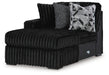 Midnight-Madness Sectional with Chaise - Valley Furniture (Rohnert Park, CA)