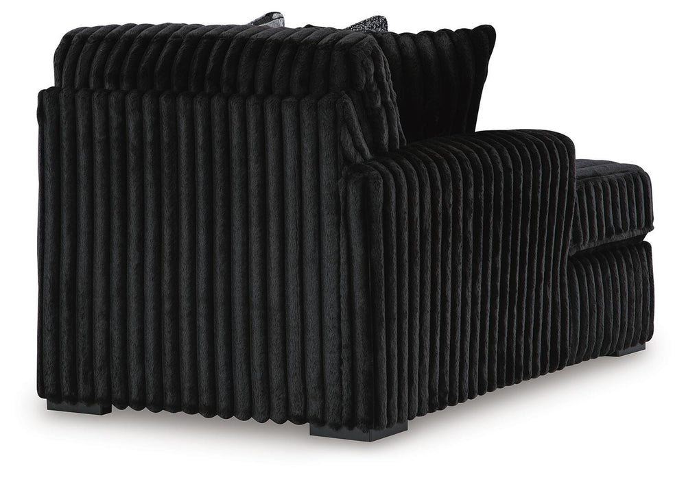 Midnight-Madness Sectional Sofa with Chaise - Valley Furniture (Rohnert Park, CA)