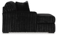Midnight-Madness Sectional with Chaise - Valley Furniture (Rohnert Park, CA)