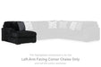 Midnight-Madness Sectional with Chaise - Valley Furniture (Rohnert Park, CA)