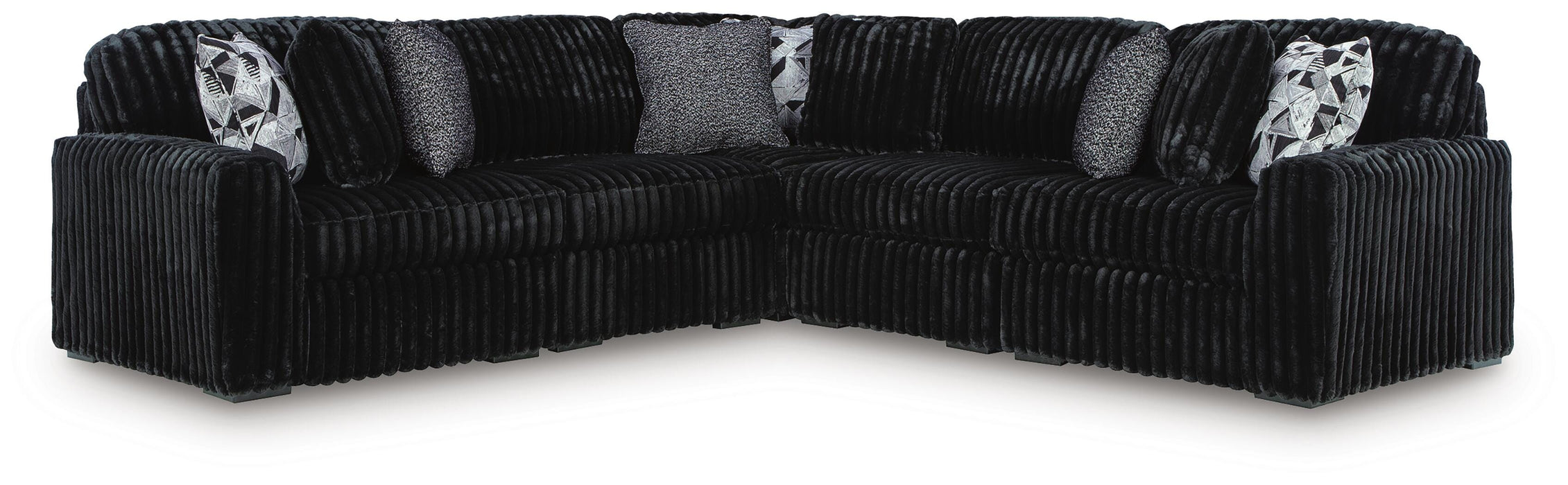 Midnight-Madness Sectional - Valley Furniture (Rohnert Park, CA)