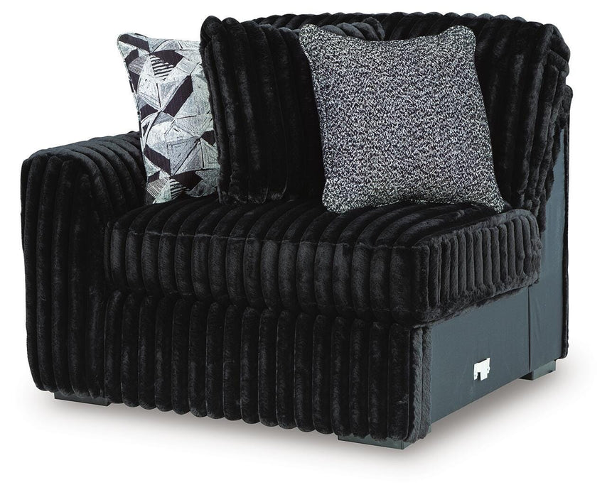 Midnight-Madness Sectional - Valley Furniture (Rohnert Park, CA)
