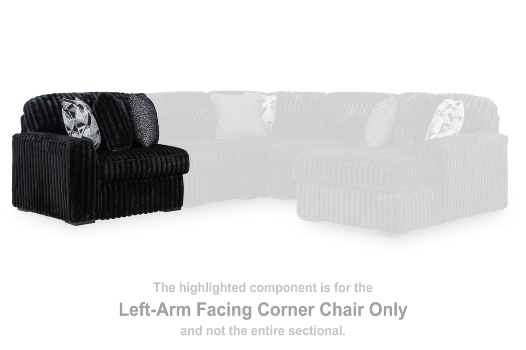 Midnight-Madness Sectional Sofa - Valley Furniture (Rohnert Park, CA)