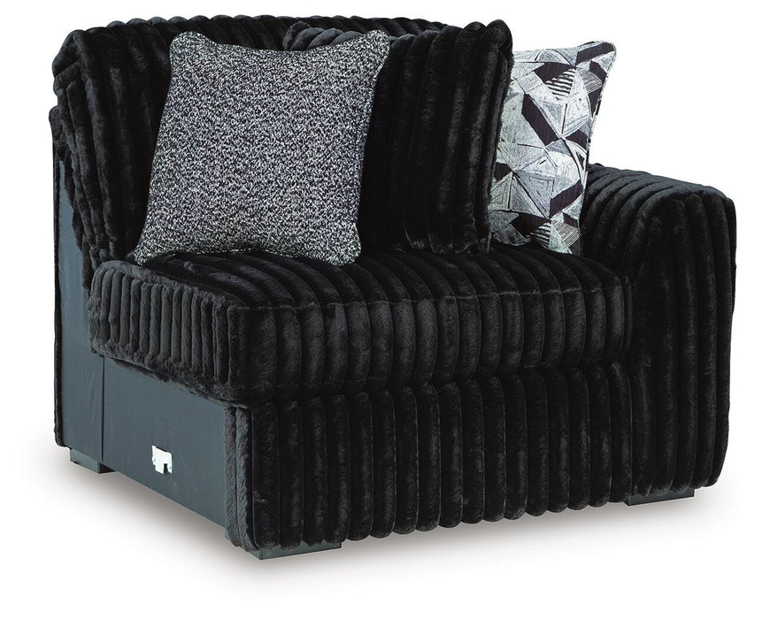 Midnight-Madness Sectional Sofa - Valley Furniture (Rohnert Park, CA)